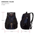 SwissGear Travel Gear 1900 Scansmart TSA Friendly Laptop Backpack Blue - backpacks4less.com