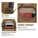 Mardingtop 25L Tactical Backpacks Molle Hiking daypacks for Camping Hiking Military Traveling (M6260-25L-Khaki, 25L) - backpacks4less.com
