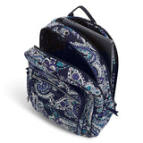 Vera Bradley Signature Cotton Campus, Deep Night Paisley - backpacks4less.com