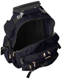 Everest Deluxe Wheeled Backpack, Navy, One Size - backpacks4less.com