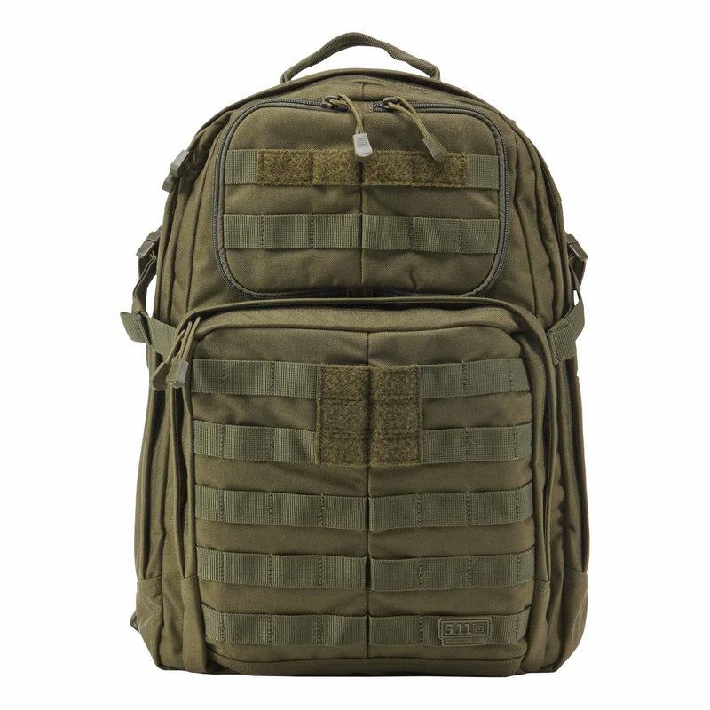 5.11 RUSH24 Tactical Backpack, Medium, Style 58601, TAC OD - backpacks4less.com