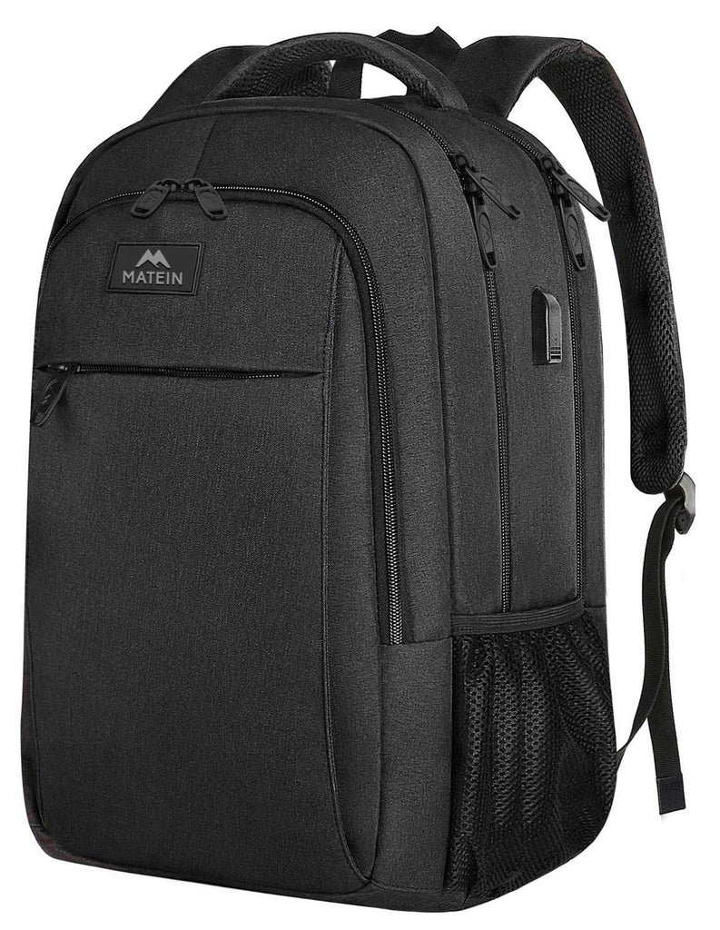 Business Travel Backpack, Matein Laptop Backpack with USB Charging Por –