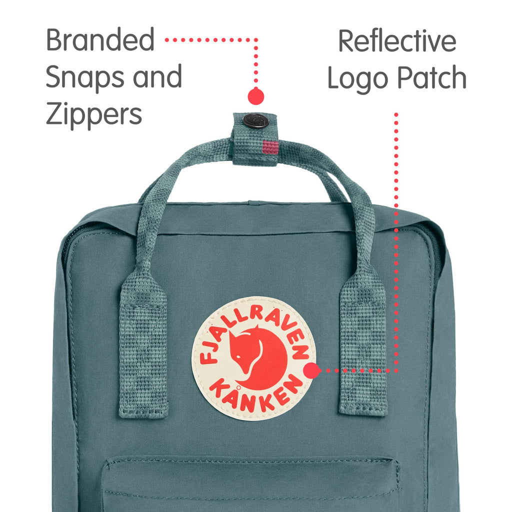 kanken mini backpack frost green Fjallraven