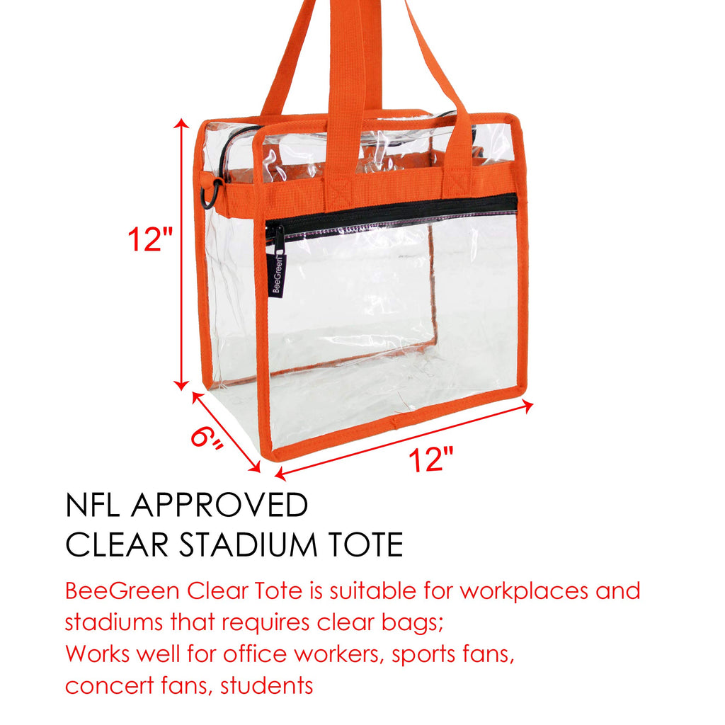  Clear Bag Stadium Approved,Security Approved Clear