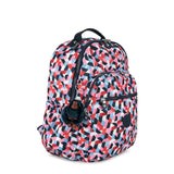 Kipling Seoul Go Large Printed Laptop 15" Backpack Forever Tiles 1 - backpacks4less.com