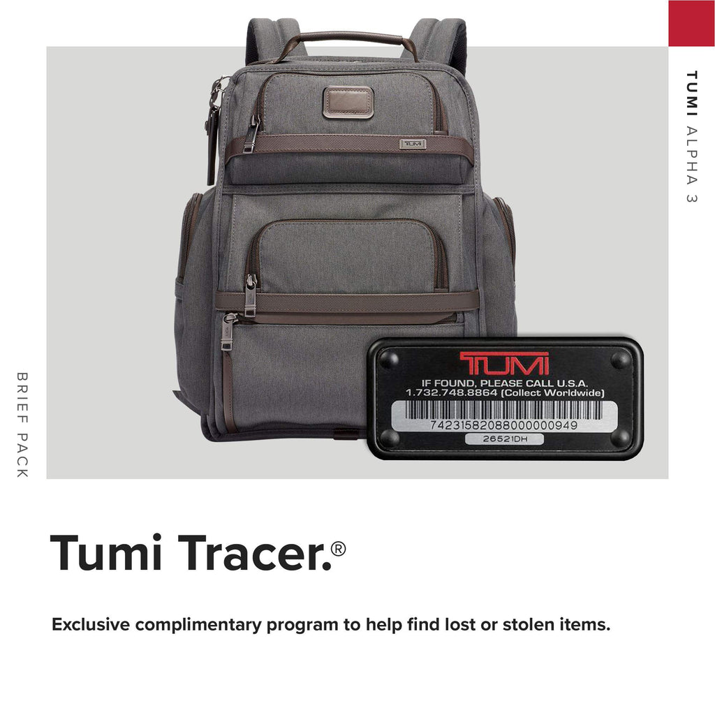 TUMI - Alpha 3 Brief Pack - 15 Inch Computer Backpack for Men and Women TUMI - Alpha 3 Brief Pack - 15 Inch Computer Backpack for Men and Women