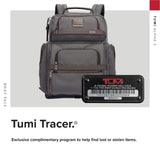 TUMI - Alpha 3 Brief Pack - 15 Inch Computer Backpack for Men and Women - Anthracite - backpacks4less.com