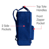 Fjallraven - Kanken Classic Backpack for Everyday, Deep Blue - backpacks4less.com
