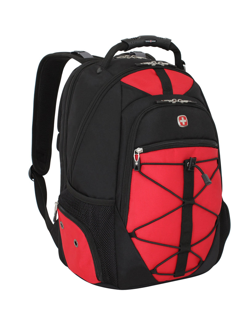 Swiss Gear SA6799 Black with Red TSA Friendly ScanSmart Laptop Backpack - Fits Most 15 Inch Laptops and Tablets - backpacks4less.com