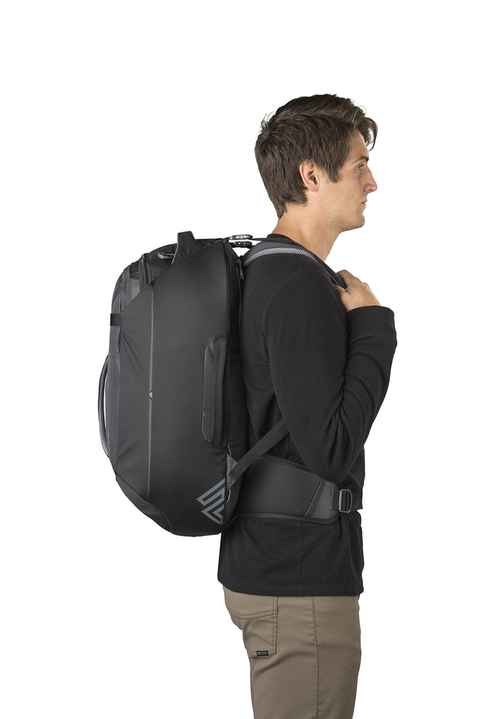gregory 45liter backpack Gregory Mountain Products Praxus 45 Liter Men's Travel Backpack, Pixel Black, One Size
