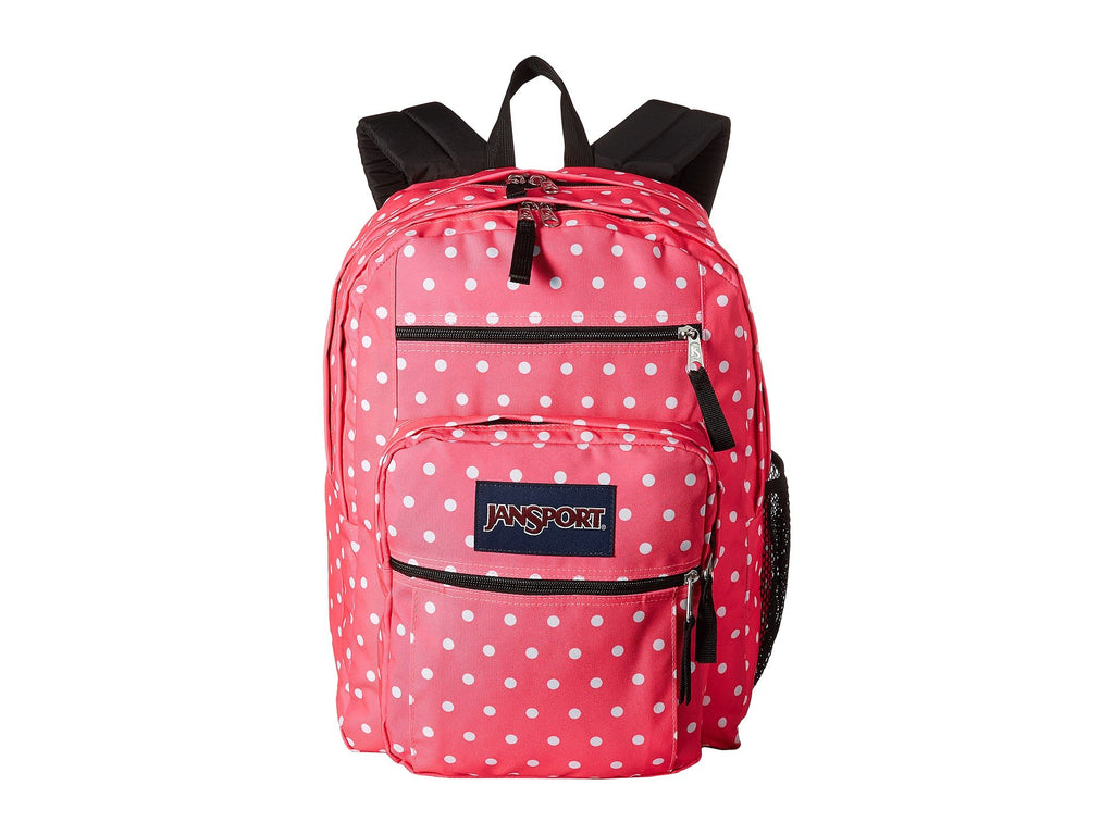 fluorescent pink jansport backpack JanSport Big Student Backpack, Fluorescent Pink Dots