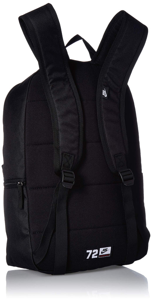 NIKE Heritage Backpack 2.0, Black/Black/White, Misc - backpacks4less.com