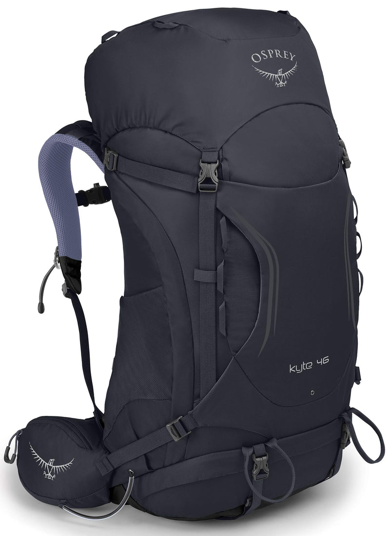Osprey Packs Kyte 46 Women's Backpack, Siren Grey, WX/Small - backpacks4less.com