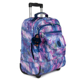 Kipling Sanaa Large Printed Rolling Backpack Radiant Splash - backpacks4less.com