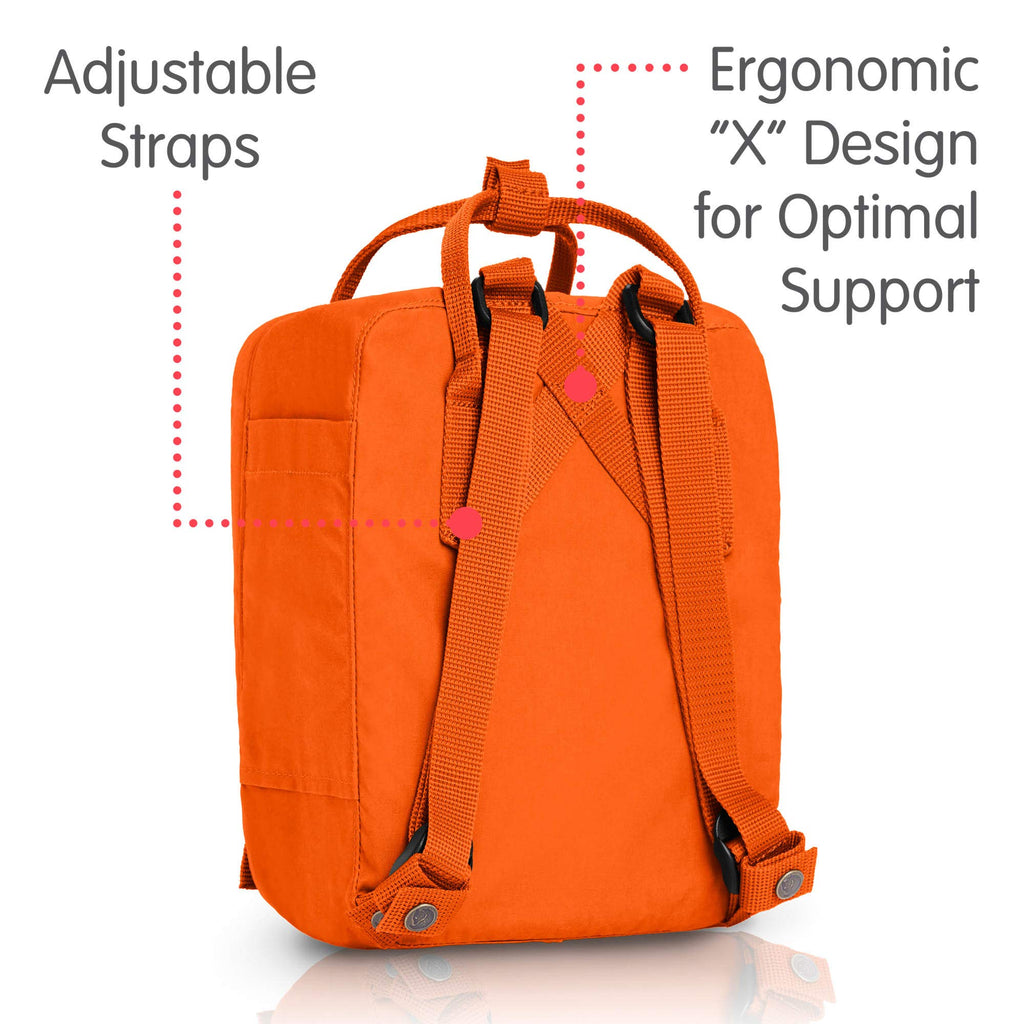 Fjallraven kanken mini burnt orange sale