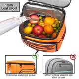 SEEHONOR Insulated Cooler Backpack Leakproof Soft Cooler Bag Lightweight Backpack Cooler for Lunch Picnic Fishing Hiking Camping Park Beach, 25 Cans - backpacks4less.com