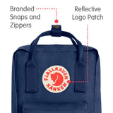 Fjallraven - Kanken Mini Classic Backpack for Everyday, Navy - backpacks4less.com