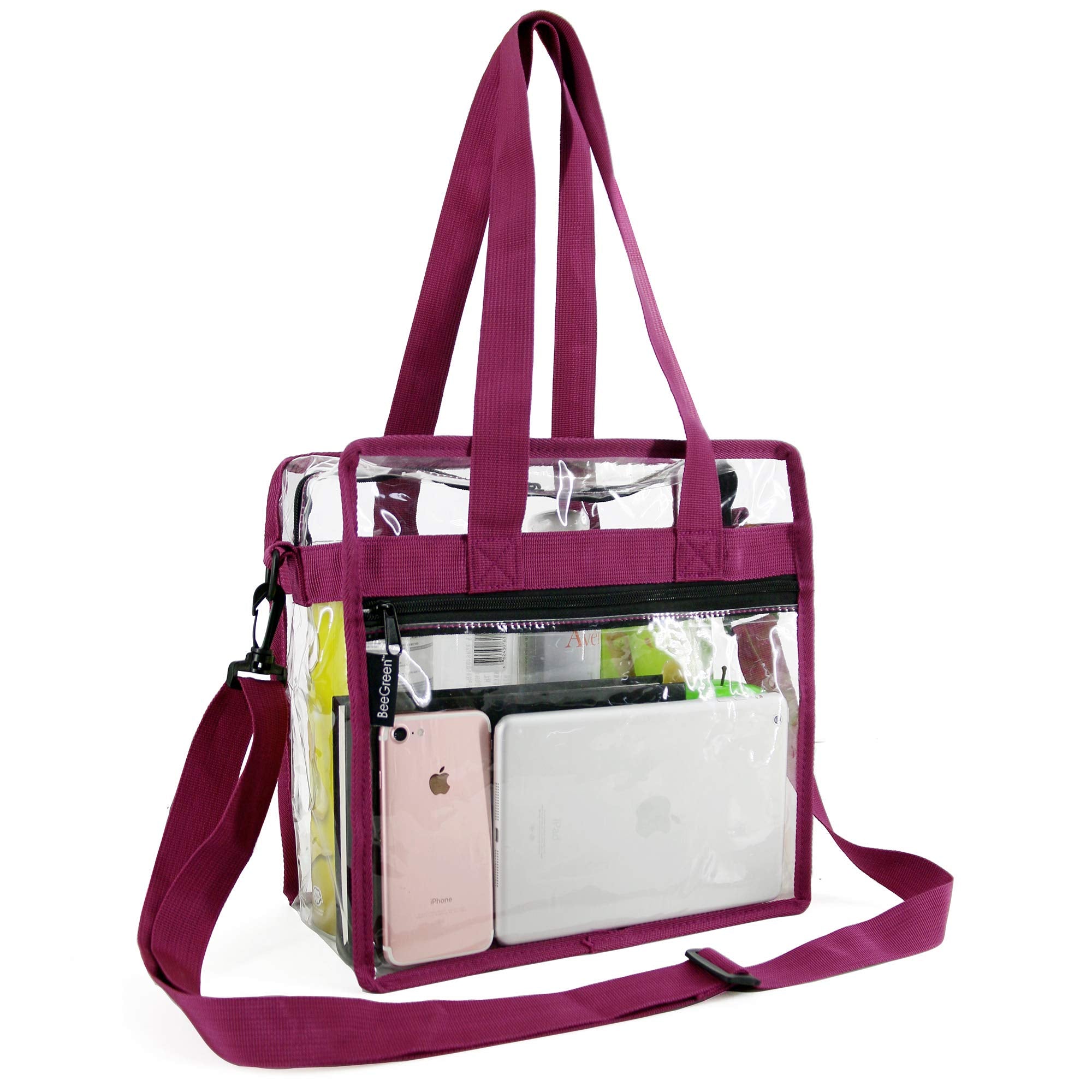 Pink ombré left my bag at home east coast tote – Game Face Team Shop