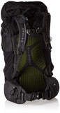 Osprey Packs Kestrel 48 Backpack, Black, Medium/Large - backpacks4less.com