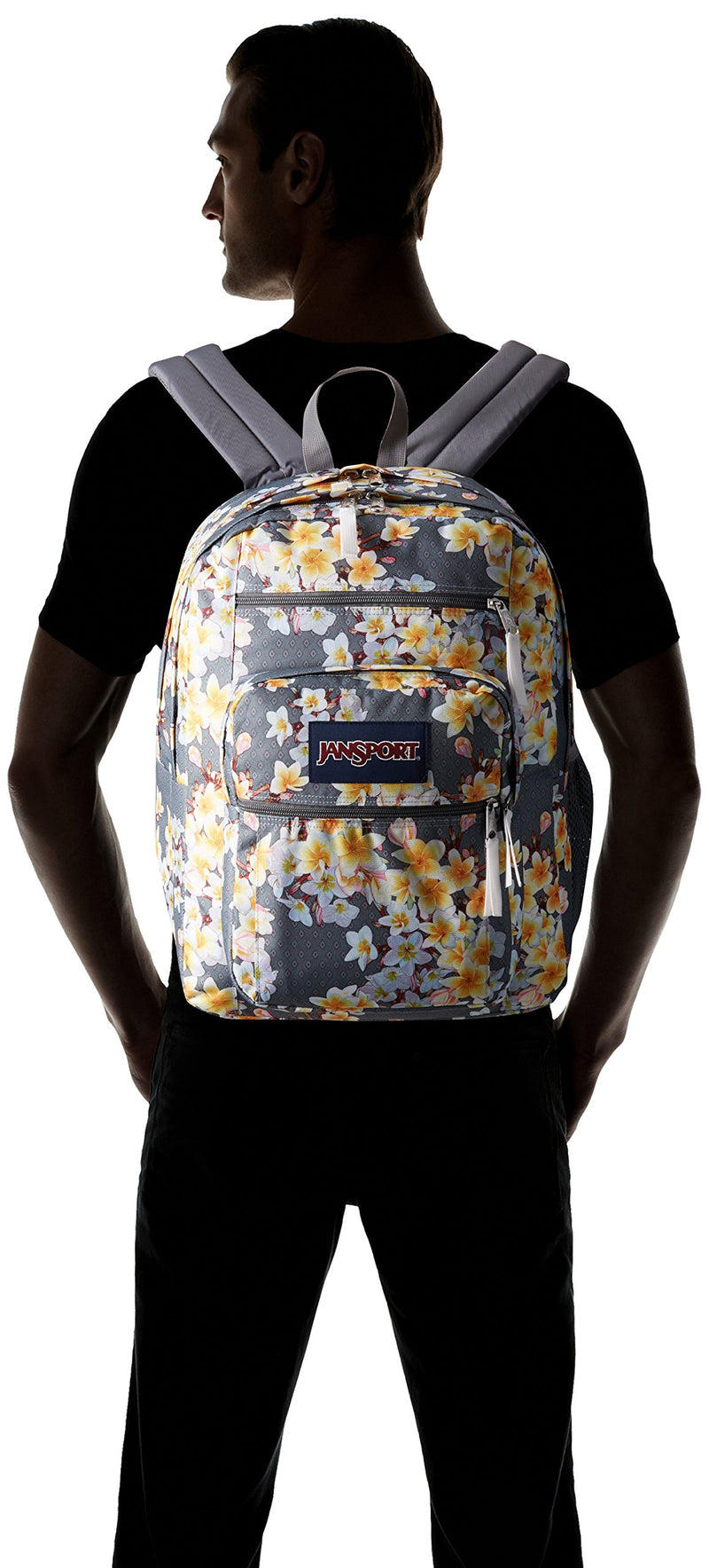 JanSport Unisex Big Student Diamond Plumeria One Size - backpacks4less.com