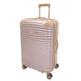 London Fog Chelsea 25" Expandable Spinner, Rose Gold