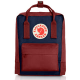 Fjallraven - Kanken Mini Classic Backpack for Everyday, Royal Blue/Ox Red