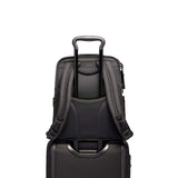 TUMI - Alpha 3 Slim Solutions Laptop Brief Pack - 15 Inch Computer Backpack for Men and Women - Black - backpacks4less.com