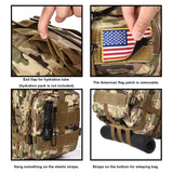 NOOLA Military Tactical Backpack Army Rucksack Assault Pack Molle Bag Multicam CP - backpacks4less.com