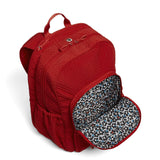Vera Bradley Iconic Campus Microfiber, Cardinal Red - backpacks4less.com