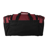 Dalix 20 Inch Sports Duffle Bag with Mesh and Valuables Pockets, Maroon - backpacks4less.com