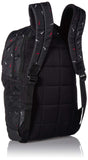 NIKE Brasilia Medium Backpack 9.0 All Over Print, Black/Black/White, Misc - backpacks4less.com
