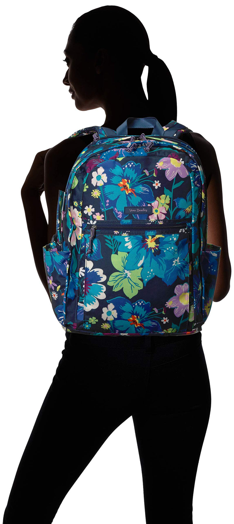 Vera Bradley Lighten Up Grand, Firefly Garden - backpacks4less.com