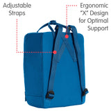 Fjallraven - Kanken Classic Backpack for Everyday, Lake Blue - backpacks4less.com