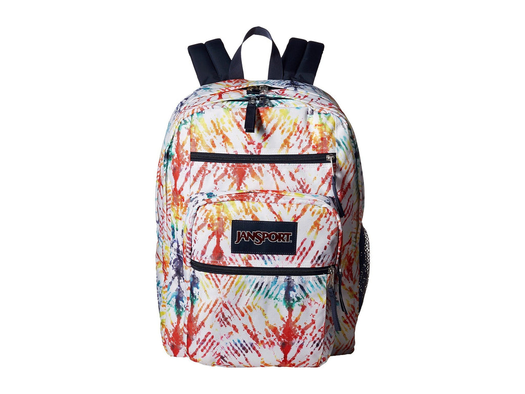 jansport backpack rainbow JanSport Unisex Big Student Rainbow Tie-Dye One Size– backpacks4less.com