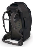 Osprey Packs Farpoint 55 Men's Travel Backpack, Volcanic Grey, Medium/Large - backpacks4less.com