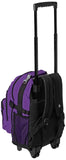 Everest Deluxe Wheeled Backpack, Dark Purple, One Size - backpacks4less.com