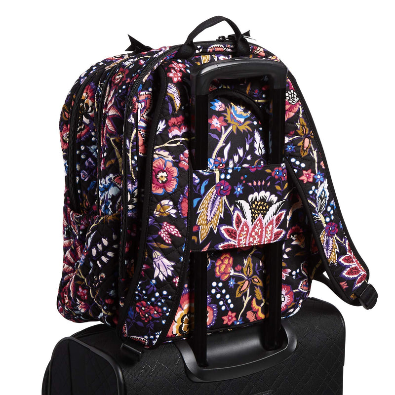 Vera Bradley Signature Cotton XL Campus, Foxwood - backpacks4less.com
