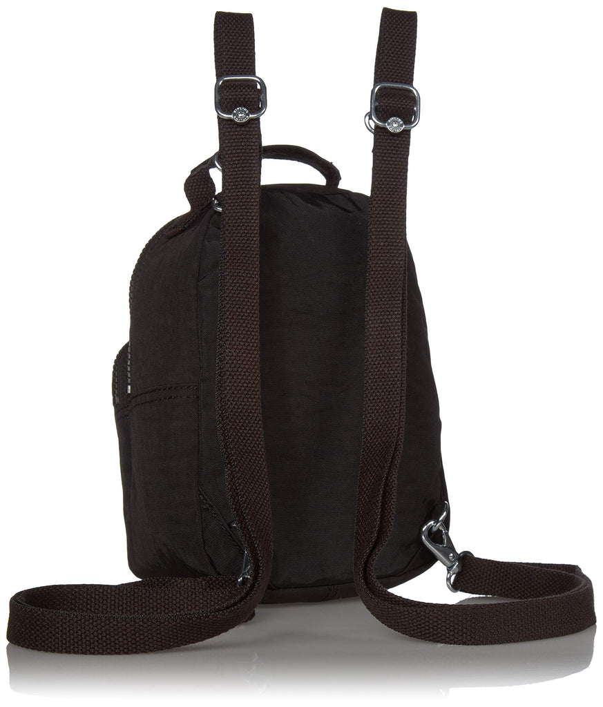 Kipling womens Alber 3-In-1 Convertible Mini Backpack, True Black, One Size - backpacks4less.com