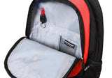 Swiss Gear SA3077 Black with Red Lightweight Laptop Backpack - Fits Most 15 Inch Laptops and Tablets - backpacks4less.com