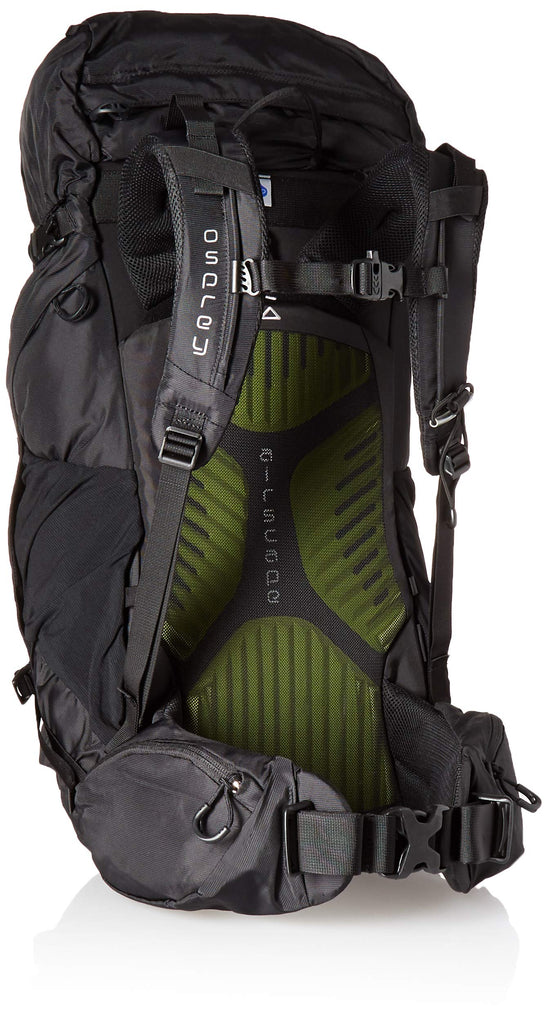 Osprey Packs Kestrel 38 Backpack Black Small Medium backpacks4less