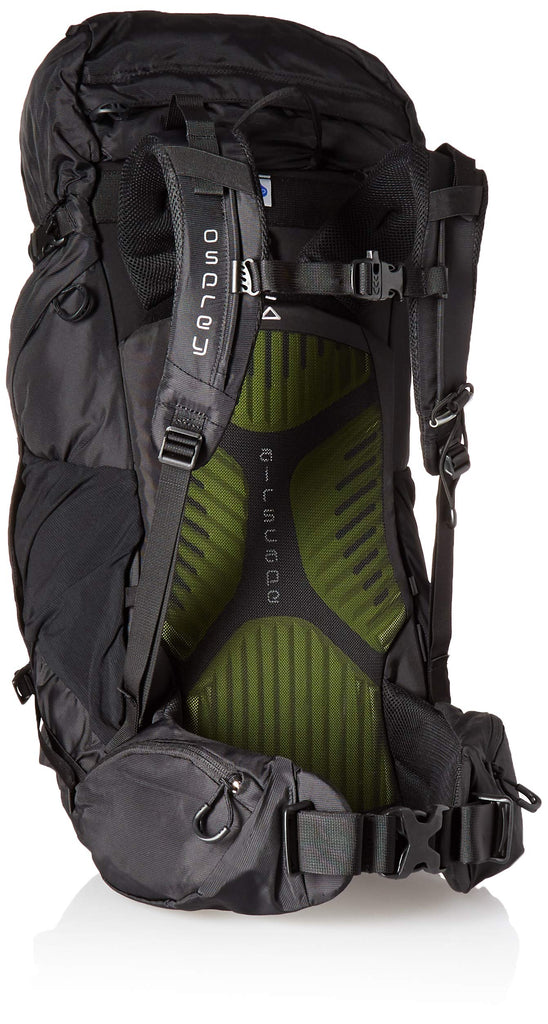 Osprey Packs Kestrel 38 Backpack, Black, Small/Medium - backpacks4less.com