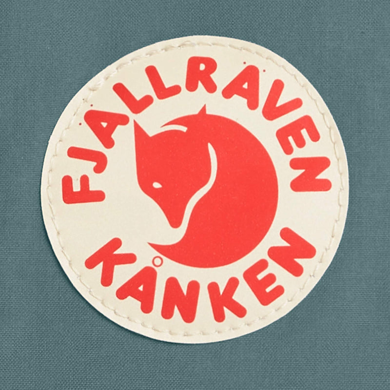 Fjallraven - Kanken Mini Classic Backpack for Everyday, Frost Green/Chess Pattern - backpacks4less.com