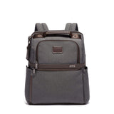 TUMI - Alpha 3 Slim Solutions Laptop Brief Pack - 15 Inch Computer Backpack for Men and Women - Anthracite
