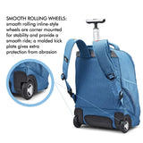 High Sierra Freewheel Wheeled Laptop Backpack, 15-inch Student Laptop Backpack - backpacks4less.com