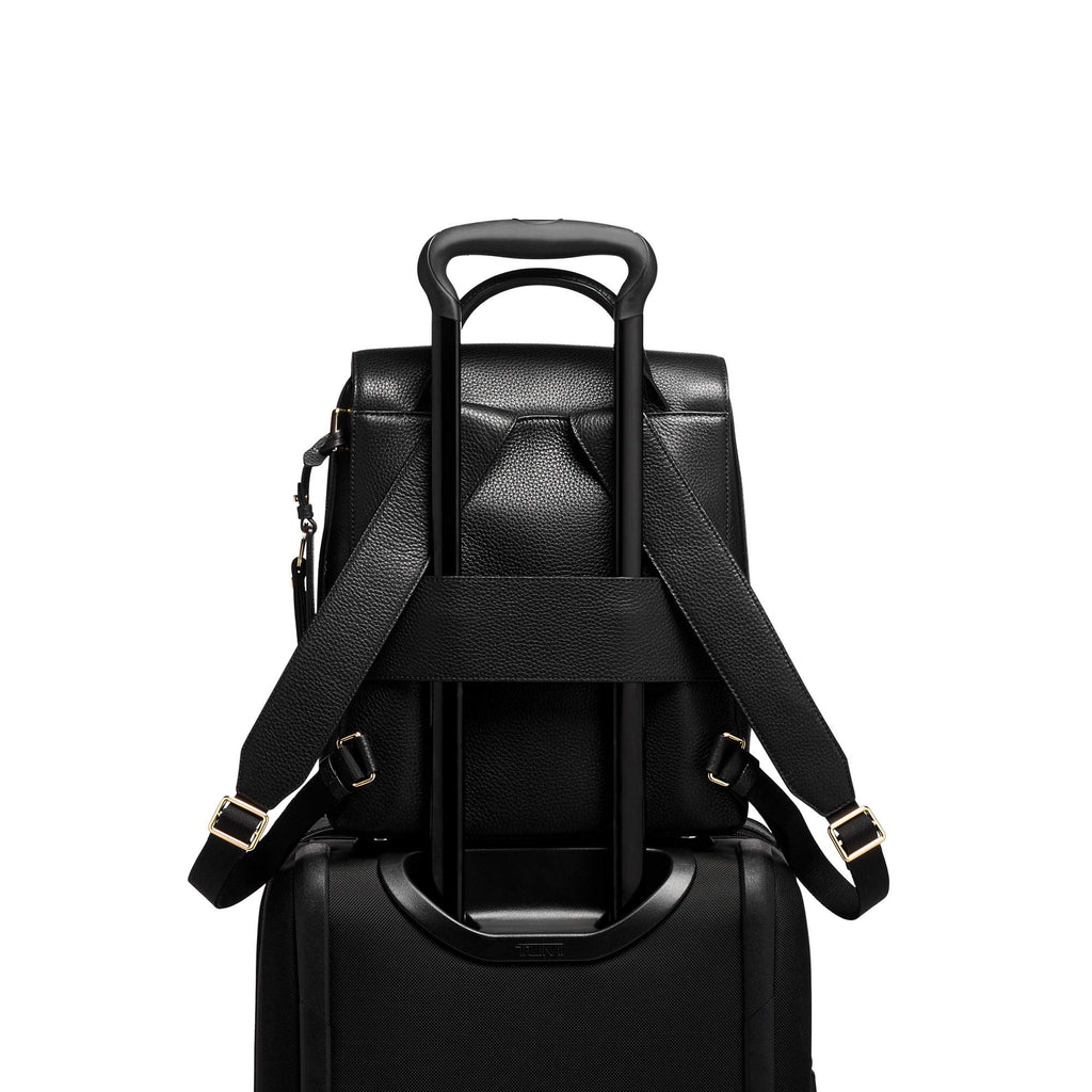 tumi backpack black and gold TUMI - Stanton Tori Flap Backpack