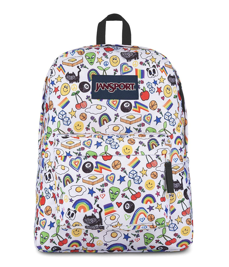 Jansport backpack BIG STUDENT OVER THE RAINBOW–