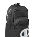 Champion Supersize Big "C" Chainstitch Backpack Black One Size - backpacks4less.com