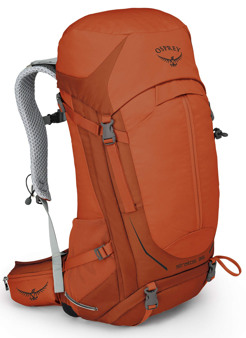 Osprey Packs Stratos 36 Hiking Backpack, Sungrazer Orange, Small/Medium - backpacks4less.com