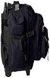 Everest Deluxe Wheeled Backpack, Navy, One Size - backpacks4less.com
