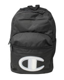 Champion Supersize Big "C" Chainstitch Backpack Black One Size - backpacks4less.com